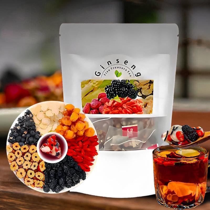 Herbal Wellness - Tè ai Cinque Tesori di Ginseng:
