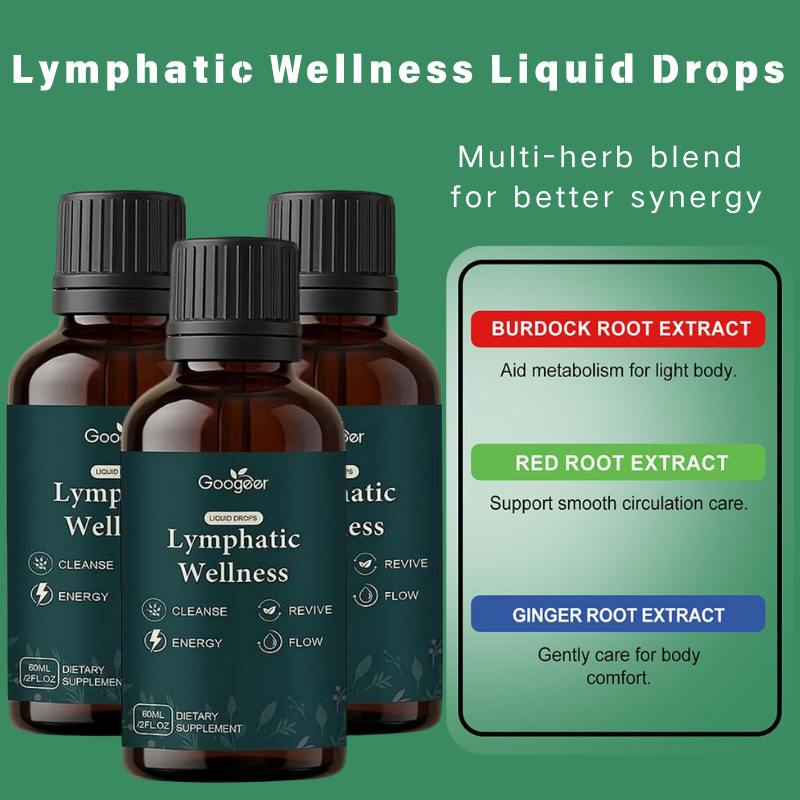 Herbal Wellness - Gocce Liquide per il Supporto Linfatico