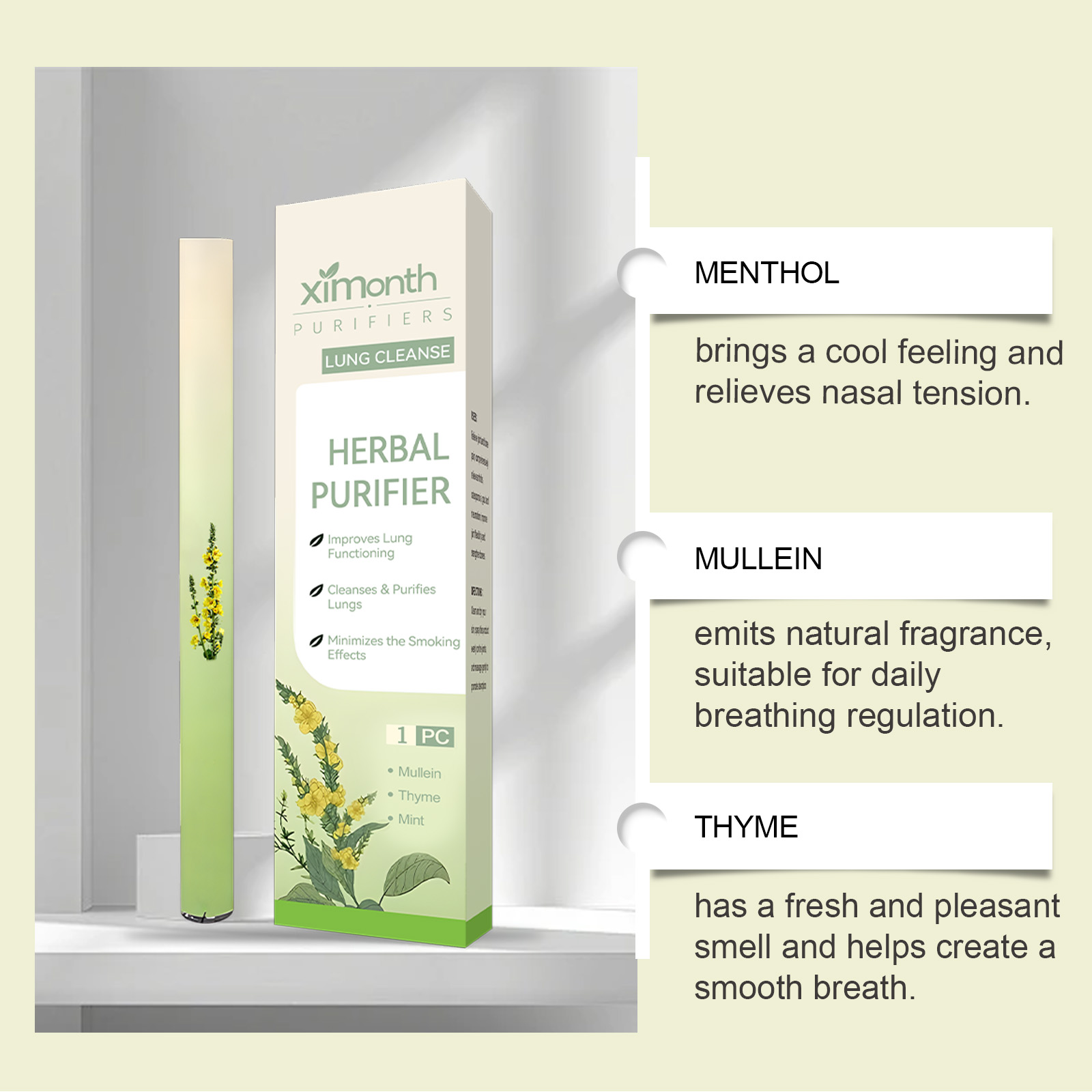 Bastone per la respirazione a  - Herbal Wellness recensione e prezzo